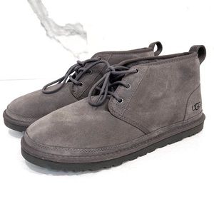 UGG Neumel Chukka Boot NEW Without Box– Suede, Charcoal, Size 11